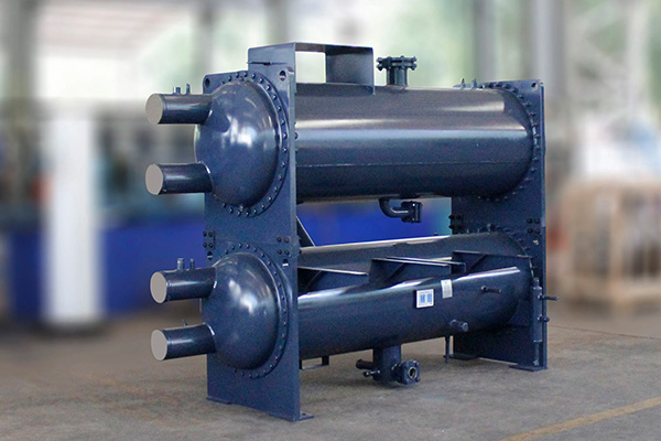 HVAC Flooded type heat exchanger